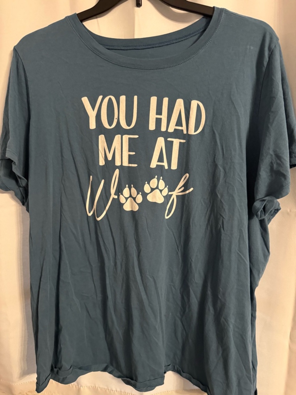 torrid Blue "You Had Me At Woof" Graphic Tee